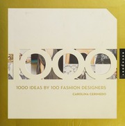 1000 Ideas By 100 Fashion Designers Cerimedo Carolina