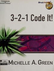 321 Code It None Green Michelle A None Serling Sarah Williamson