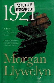 1921 1st Ed Llywelyn Morgan