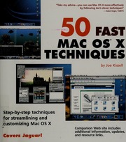 50 Fast Mac Os X Techniques Kissell Joe