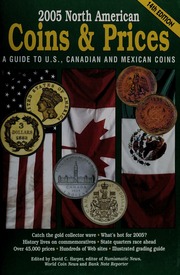 2005 North American Coins Prices A Guide To Us Canadian And Mexican Coins 14th Edition Harper