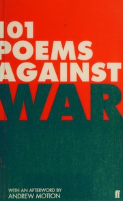 101 Poems Against War Hollis Matthew Keegan Paul