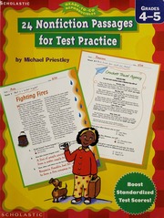 24 Nonfictional Passages For Test Practice Grades 45 None Priestley