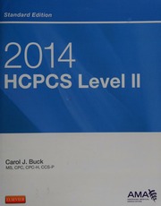 2014 Hcpcs Level Ii Buck Carol J Author