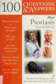 100 Questions Answers About Psoriasis Bergstrom Kendra Gail