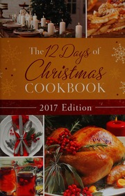 12 Days Of Christmas Cookbook 2017 Edition Barbour Staff