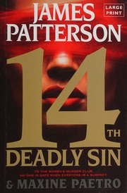 14th Deadly Sin Patterson James 1947 Author Paetro Maxine Author