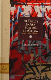 10 Things To Ask Yourself In Warsaw And Other Stories Romanik