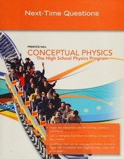 2009 Prentice Hall Conceptual Physics Next Time Questions Savvas Learning Co