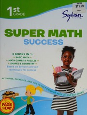 1st Grade Super Math Success Kraft Amy Author Sylvan Learning Firm