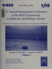 2001 Conference Proceedings Of The 23rd Annual International Conference Of The Ieee Engineering In Medicine And Biology Society 2528 October 2001 Istanbul Turkey Building New Bridges At The Frontiers Of Engineering And Medicine Ieee Engineering In Medicine And Biology Society Annual Conference 23rd 2001 Istanbul