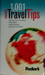 1001 Smart Travel Tips 1st Ed Smart