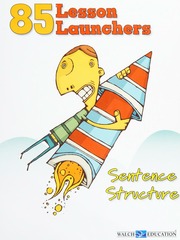 85 Lesson Launchers Sentence Structure J Weston Walch Firm