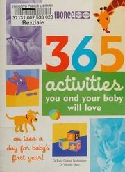 365 Activities You And Your Baby Will Love Davis Susan E 1961