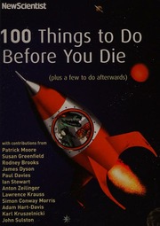 100 Things To Do Before You Die Plus A Few To Do Afterwards Jamieson
