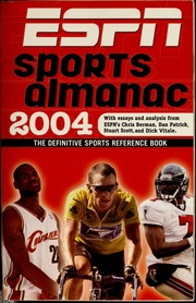 2004 Espn Sports Almanac Brown Gerry Morrison Michael Espn Television Network