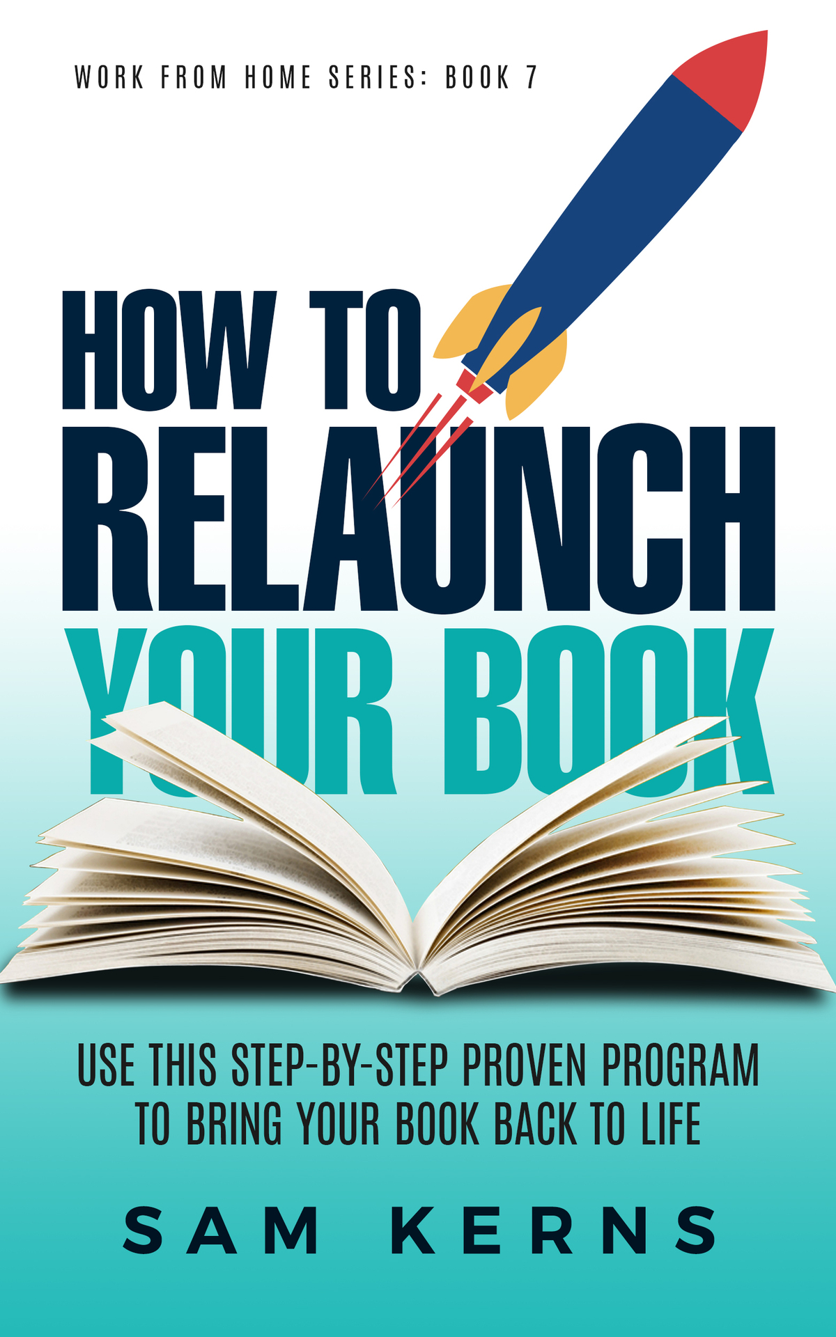 How To Relaunch Your Book Use This Stepbystep Proven Program To Bring Your Book Back To Life Work From Home Series Book 7 Kerns