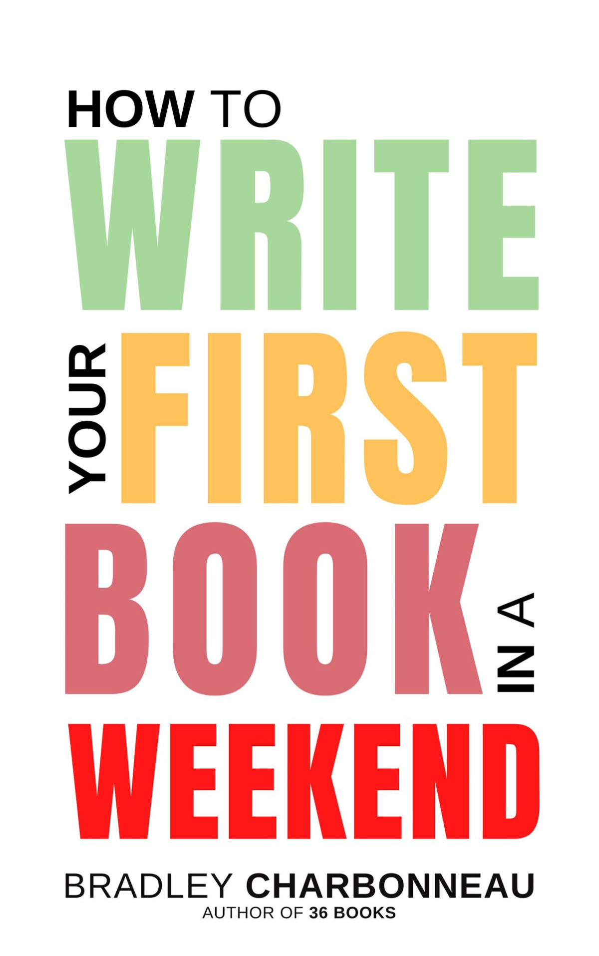 How To Write Your First Book In A Weekend Overcome Writers Block Pummel Procrastination And Finish A Short Book By Sunday Evening Authorpreneur Create The Next Chapter Of Your Life 8 Charbonneau