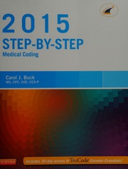 2015 Stepbystep Medical Coding Buck Carol J