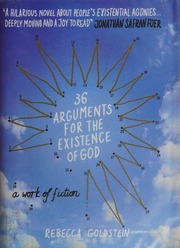 36 Arguments For The Existence Of God Goldstein Rebecca 1950
