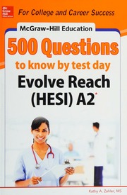 500 Evolve Reach Hesi A2 Questions To Know By Test Day Zahler