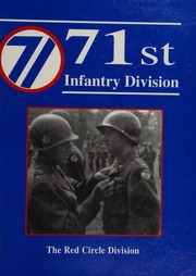 71st Infantry Division The Red Circle Division Williams Dayna Spear