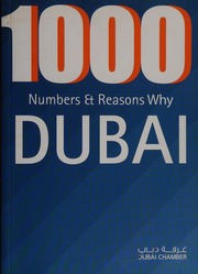 1000 Numbers Reasons Why Dubai غرفة تجارة و صناعة دبي