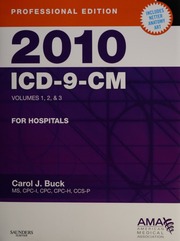 2010 Icd9cm For Hospitals Volumes 1 2 3 Buck Carol J