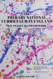 The 2014 Primary National Curriculum In England Key Stage 1 2 Framework Great Britain Department For Education