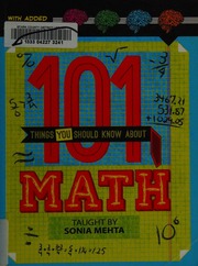 101 Things You Should Know About Math Mehta Sonia Sonia D
