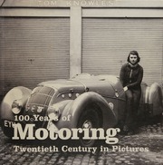 100 Years Of Motoring Unknown