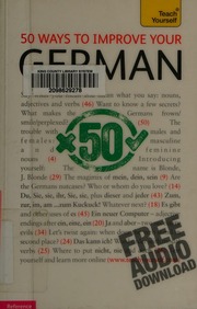 50 Ways To Improve Your German Klovekornward Sieglinde