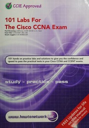 101 Cisco Ccna Labs Hands On Practical Labs For The Cisco Ccent And Ccna Exam Browning