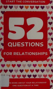 52 Questions For A Better Relationship Hellstrom Travis
