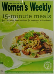 15minute Meals Fast And Easy Dinner Solutions For Weekdays And Weekends Clark
