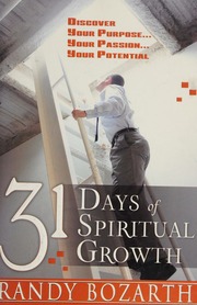 31 Days Of Spiritual Growth Bozarth Randy