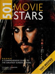 501 Movie Stars 1st Ed For The Us And Canada Schneider Steven Jay