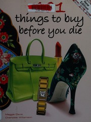 101 Things To Buy Before You Die 2nd Ed Davis Maggie 1975 Williamson