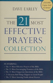 The 21 Most Effective Prayers Collection Earley Dave 1959 Author