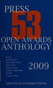 2009 Press 53 Open Awards Anthology 1st Ed Press 53