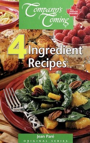 4ingredient Recipes Pare Jean 1927