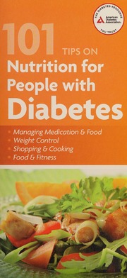 101 Tips On Nutrition For People With Diabetes Geil Patti Bazel