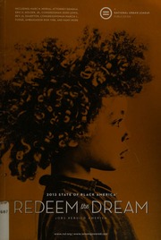 2013 State Of Black America Redeem The Dream Jobs Rebuild America Hardy
