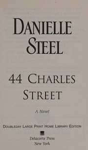 44 Charles Street A Novel Steel Danielle