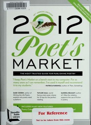 2012 Poets Market Electronic Resource 25th Annual Ed Brewer