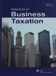2012 Principles Of Business Taxation Johnson Linda M Linda Marie Campbell