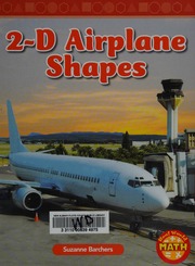 2d Airplane Shapes 1st Hardcover Ed Barchers Suzanne I