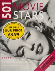 501 Movie Stars An Az To The Greatest Screen Actors Schneider