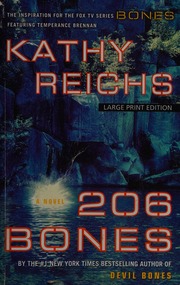 206 Bones Large Print Ed Reichs Kathy