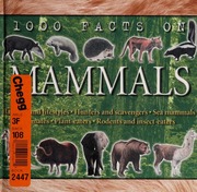 1000 Facts On Mammals None Brewer Duncan 1938 None